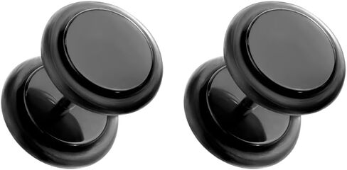 Pierced Owl 16GA Acrylic Fake 0GA Plugs with Black O-Rings, Sold as a Pair in Kuwait