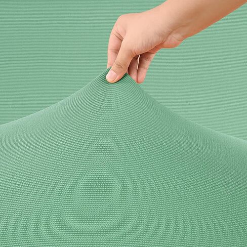 LANE LINEN Armless Futon Cover - Easy Stretchable Futon Covers Full Size, Soft Elastic Textured Fabric Sofa Bed Cover, Sofa Protector Cover for Kids & Pets, Machine Washable Couch Slipcover - Brown in Kuwait