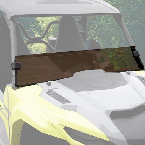 زجاج أمامي كامل بفتحات تهوية أمامية من A & UTV PRO لـ Polaris RZR PRO XP 2020-2024، RZR Turbo R 2022 2023 2024، ملحقات فتحات تهوية قابلة للتعديل مطلية بالصلابة شديدة التحمل، استبدل OEM # 2883756، مقعدان in Saudi Arabia