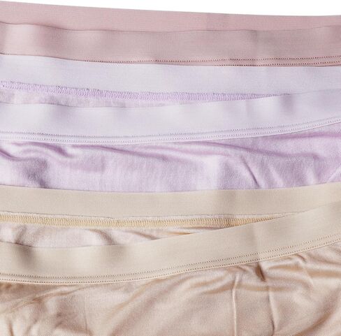 Women's 100% Mulberry Silk Underwear Knitted Briefs Panties Mid Waist Satin Bikini Shorts in Saudi Arabia