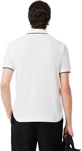 Lacoste Men's Classic Fit Contrast Pique Polo in Saudi Arabia