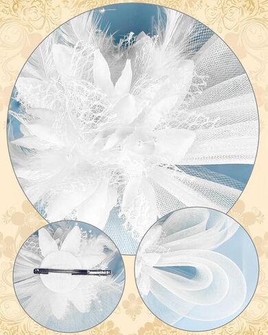 1920s Vintage Fascinators Hats for Women Bunny Veil Hat Lace Gloves Spring Cocktail Tea Party Wedding Halloween in Kuwait