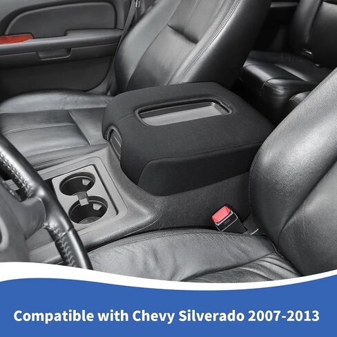 Center Cover Cover Cover Box Box Pad متوافق مع Chevy Silverado/Suburban/Tahoe/Avalanche/GMC-Yukon Accessories 2007-2013 in Saudi Arabia