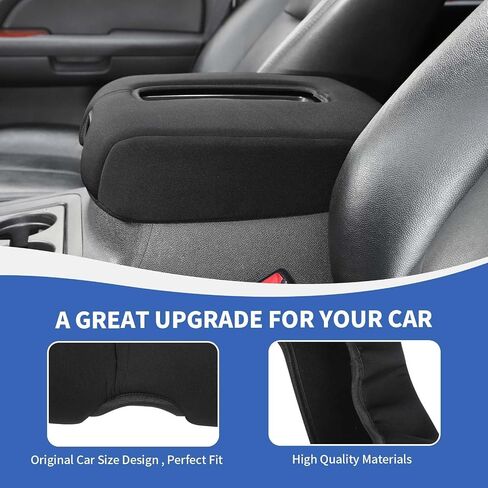 Center Cover Cover Cover Box Box Pad متوافق مع Chevy Silverado/Suburban/Tahoe/Avalanche/GMC-Yukon Accessories 2007-2013 in Saudi Arabia