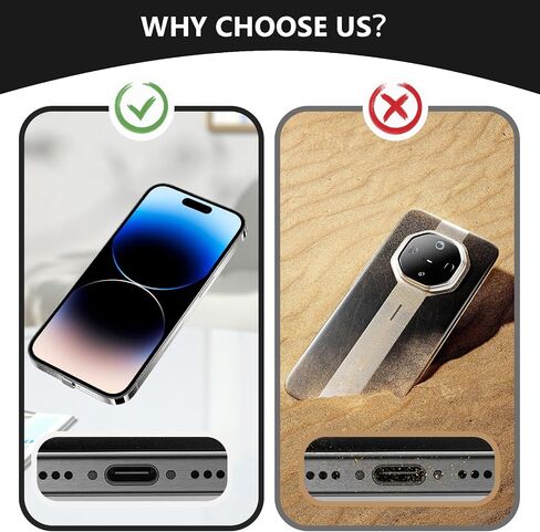 غطاء منفذ شحن USB C مضاد للغبار من النوع C، غطاء حماية شاحن 5 عبوات مع فرشاة تنظيف متوافقة مع ملحقات iPhone 15 Pro Max Plus S24-S20 Ultra Moto Pixel اللاسلكية (أسود) in Kuwait