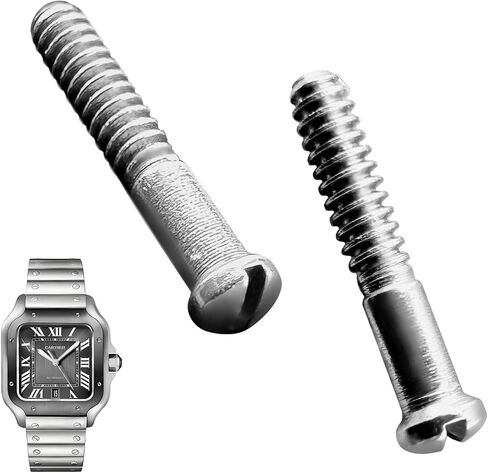 Watch Screw Dedicated to Cartier Ballon BLEU Santos Fit Case Back Flathead Type (4.1 * 1.0 * 1.4mm) in Saudi Arabia