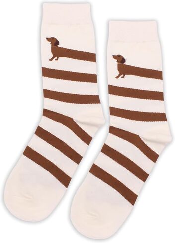 Dachshund Themed Funny Socks, Gifts for Dachshund Lovers, Dog Lovers, Friends, Family, etc. in Kuwait