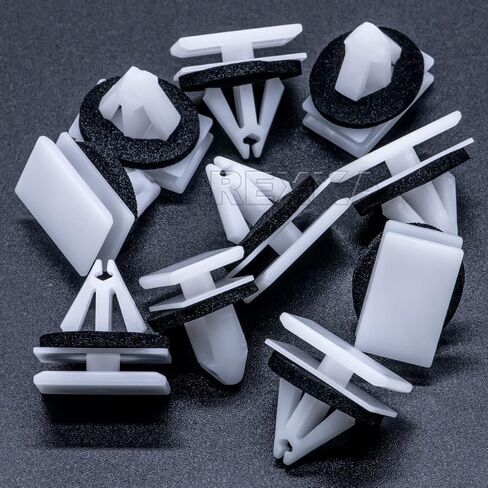 Rexka 10pcs rocker aboulding clip clip clim clug incliptived مع Ford W716352-S300 Edge Escape F-150 Mustang Lincoln Continental MKX W716352S300 in Kuwait