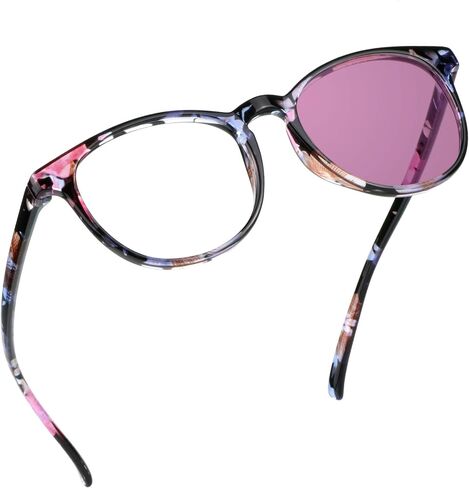 YEIN Blue Light Blocking Glasses, Photochromic Pink Sunglasses, Anti Eyestrain, Computer Reading Glasses, Gaming Glasses, TV Glasses for Women, Anti Glare in Saudi Arabia