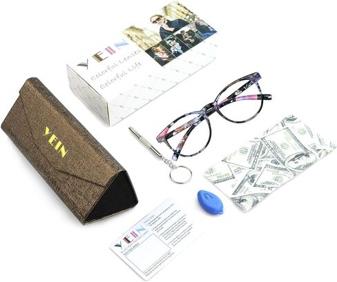 YEIN Blue Light Blocking Glasses, Photochromic Pink Sunglasses, Anti Eyestrain, Computer Reading Glasses, Gaming Glasses, TV Glasses for Women, Anti Glare in Saudi Arabia