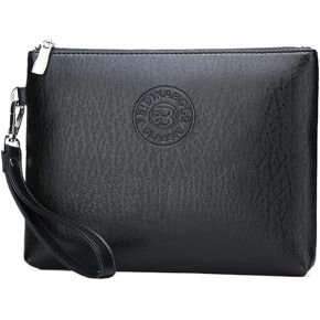Mens Clutch Bag Man Purse Handbag 12 inches Large Hand Bag Big Clutch Wallet