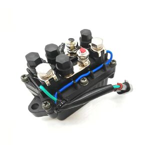 Power Trim Tilt Relay Assembly for Yamaha 75-300HP Outboards - OEM 63P-81950-00-00 Replacement, Saltwater-Resistant 3-Pin Relay with IP67 Seal​