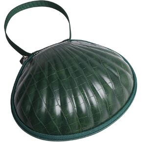Hard Travel Case for Silicone Bras [A-C Cup] Premium Nubra Organizer Portable Lingerie Underwear Storage Bag (Map)