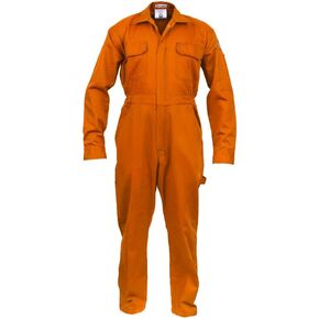 Just In Trend Classic Safety Work Coverall - Long Sleeve - 100% Cotton - 7 oz