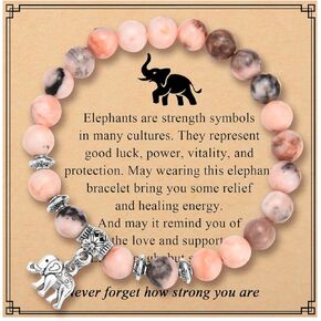 Elephant Gifts for Women Inspiration Bracelets Get Well Soon Gifts Good Luck Gifts for Her Elephant Jewelry