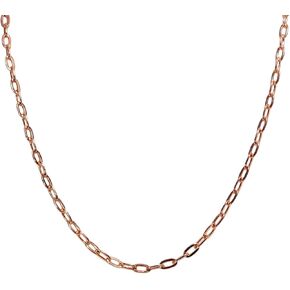 Pure Copper Cable Link Chain Necklace for Men & Women, Lightweight Solid Copper Statement Jewelry Gift, Multiple Lengths (16–26 Inch)