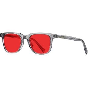 Sleep Glasses for 99.9% Blue Light Blocking Dual AR Coating Red Lens for Nighttime Screen Computer Gaming