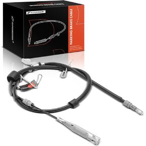 A-Premium Rear Driver Side Parking Brake Cable Assembly Compatible with Ford Models: Explorer 2011-2012/2014-2019, Police Interceptor Utility 2015-2019
