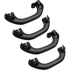 Interior Roof Grab Handle Fit for Golf Jetta Polo mk4 Replace 6N0857607K 6N0857607L Black 4PCS