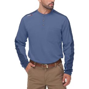 Stretch FR Shirts for Men Flame Resistant Lightweight Shirt for Summer CAT2