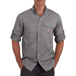 Carhartt Men's Force Ridgefield Long Sleeve Shirt (Regular and Big & Tall Sizes)
