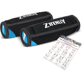 Hand Weights Sets for Walking - Comfort Fit - 1lb, 2lbs, and 3lbs Soft Walking Weights sets for Women & Men in Physical Therapy, Jogging, Running, and Aerobics