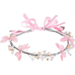 Vividsun Butterfly Headbands for Women Girls Sparkling Birthday Party Hair Accessories for Christmas Cosplay Headpiece