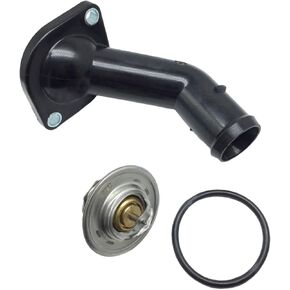 Thermostat and Housing Kit With O-ring 050121113C 87℃ 06A121121C 038121119B(50x4mm) For Audi TT Quattro, TT VW Jetta, Golf, Beetle, Jetta IV, Jetta MK4, Golf IV, Golf MK4