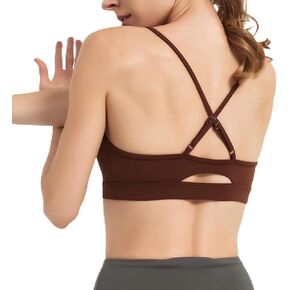 AMRIY LIDE LIGHT LIGHT SPORTS BRA قابلة للتعديل الأشرطة الرقيقة CRISS in Kuwait
