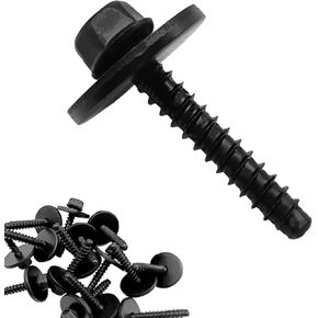 15PCS Fender Liner Bumper Cover Splash Shield Bolt Screw, Replacement 11570498 for GC Chevy Cruze Cadilak Buic F0rd Explorer Edge F-150 Mustang, Car Accessories