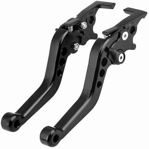 Aramox Brake Lever Assembly ، Red CNC Aluminium Aluminium Dible Discer Assembly for Motorcycle Scooter Bike (Red)