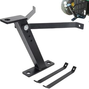 NIHAO Hitch for Lawn Mower, Garden Trailer Hitch Heavy Steel with 2 Pairs of Mounting Brackets, Compatible with John Deere Ariens Cub Cadet Poulan Pro Husky Husqvarna Craftsman Riding Mower