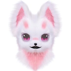 Furry Costume Mask – Realistic Fursuit Head for Cosplay, Furries, Halloween & Festivals, Handmade