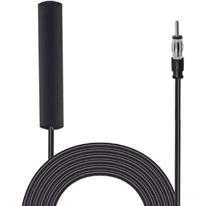 CORONIR Car Antenna Car Stereo FM AM Radio Antenna Car Adhesive Mount Hidden Patch Antenna for Vehicle Truck SUV Car Stereo in Dash Head Unit CD Media Receiver Player Audio HD Radio Tuner Amplifier
