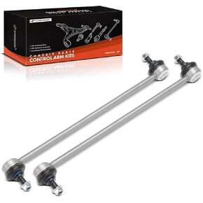 A-Premium 2 x Front Sway Bar Links Stabilizer Bar Links, Compatible with Land Rover LR2 2008-2015