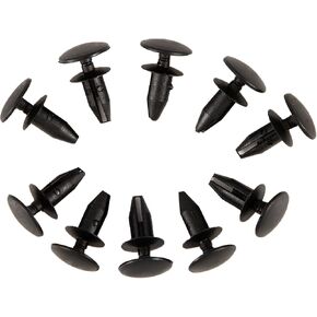 10 PCS Tailgate Molding Cap Spoiler, Tailgate Spoiler Clips, Spoiler Cap Clips Replacement Rivets, Ram Tailgate Cap Clips, Car Bumper Clips Compatible with 2009-2017 Ram 1500 2500 3500
