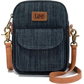 Montana West x Lee Crossbody Bags for Women Small Denim Trendy Purses Travel Shoulder Handbags with Adjustable Strap
