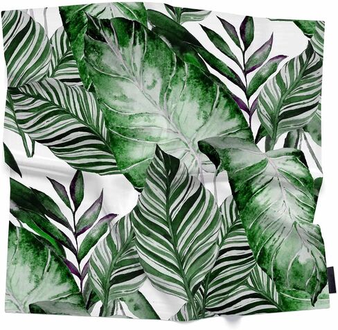 Sea Wildlife Head Scarf Silk Feel Like Underwater Animals Seaweed Corals Fish Shrimps Bandana Soft for Women Girls in Saudi Arabia