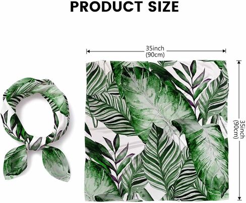 Sea Wildlife Head Scarf Silk Feel Like Underwater Animals Seaweed Corals Fish Shrimps Bandana Soft for Women Girls in Saudi Arabia