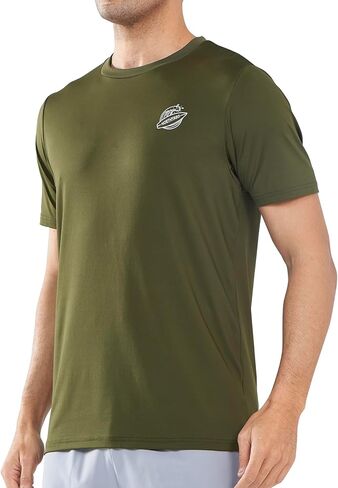 NORTHYARD Men's Athletic Quick Dry Running T-Shirts Workout Active Lightweight Short-Sleeve Shirts Gym Fishing Tee Tops in Saudi Arabia