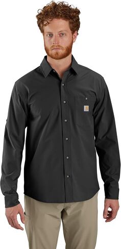 قميص Carhartt الرجالي Force Sun Defender ذو مقاس مريح وخفيف الوزن وأكمام طويلة in Kuwait