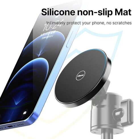 ULANZI 61'' Magnetic Selfie Stick Phone Tripod with Wireless Remote, Extendable Cell Phone Tripod Stand, Compatible with MagSafe, Cellphone Tripod for iPhone 15 14 13 12 Series and Android Phones in Saudi Arabia