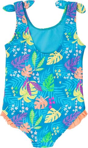 RuffleButts Marine Glow Tie Shoulder One Piece - 18-24m in Kuwait