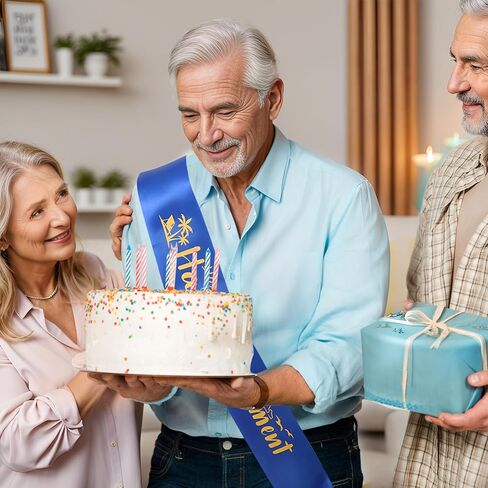 baotongle Happy Retirement Sash Retired Sash for Men Women Retirement Celebration Parties Gift in Saudi Arabia