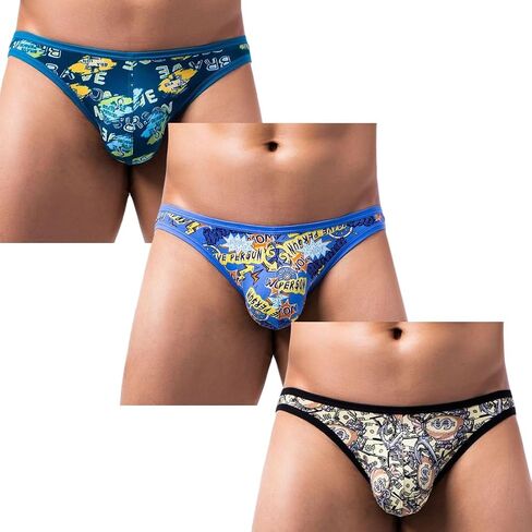 TAPUU Mens Design Low Rise Briefs Underwear in Saudi Arabia