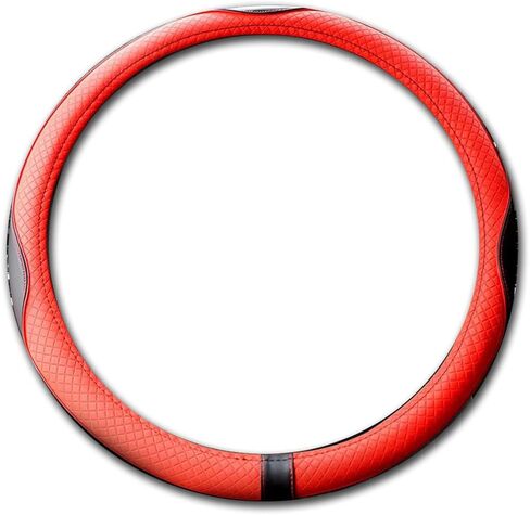 Car Wheel Cover Protector Soft Breathable Anti Slip, Steering Wheel Covers for Women Men, Car Steering Wheel Cover, Universal Fit 15 Inch Vehicle, Truck, SUV (Black/Blue) in Kuwait