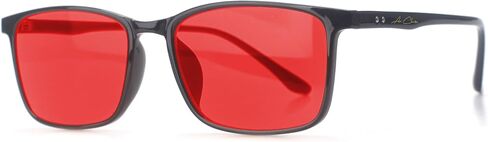 Sleep Glasses for 99.9% Blue Light Blocking Dual AR Coating Red Lens for Nighttime Screen Computer Gaming in Saudi Arabia