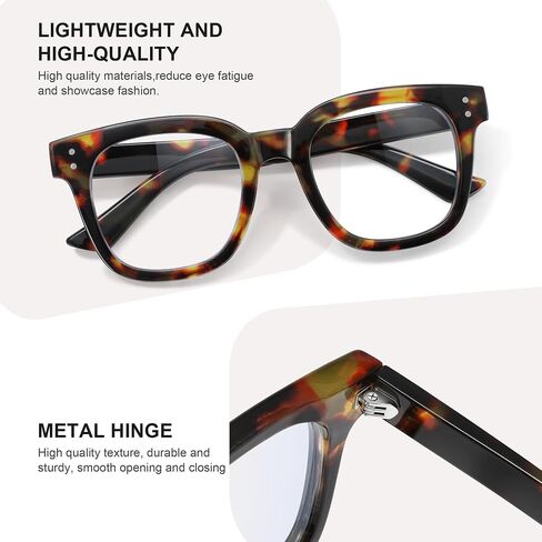 Blue Light Blocking Glasses For Woman/Men,Computer Glasses,Anti Eyestrain & UV Protection Eyeglasses in Saudi Arabia
