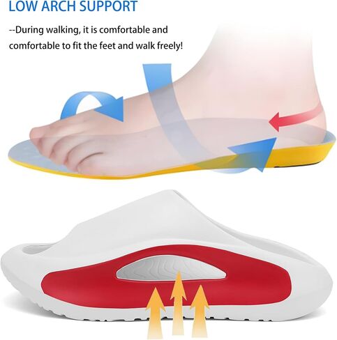 Kids Cloud Slides Boys Girls Comfy Pillow Slippers Summer Beach Sandals Non-Slip Thick Sole Slippers for Indoor Outdoor in Saudi Arabia