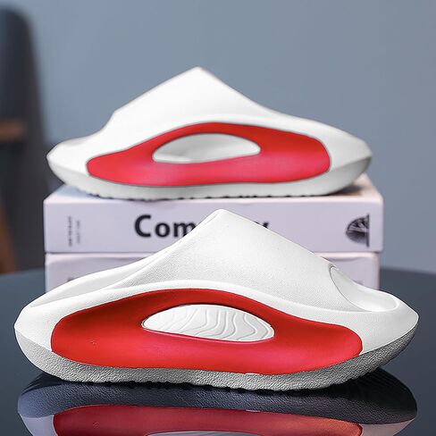 Kids Cloud Slides Boys Girls Comfy Pillow Slippers Summer Beach Sandals Non-Slip Thick Sole Slippers for Indoor Outdoor in Saudi Arabia